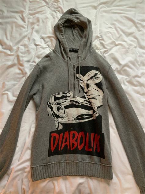 Dolce Gabbana Diabolik Hoodie 